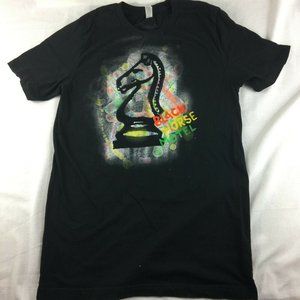 T Shirt Black multicolor "Black Horse Motel"